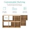 Best Choice Products 6-Cube Bookshelf, 13.5in Display Storage System, Organizer w/ Removable Back Panels